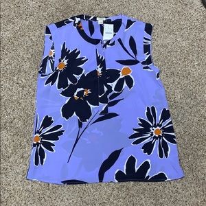 J. Crew sleeveless blouse size 8